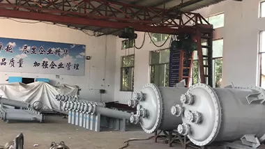 沉浸形式四氟换热器